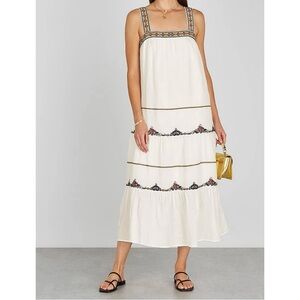 Anthropologie x Velvet Winifred
Embroidered Midi Dress